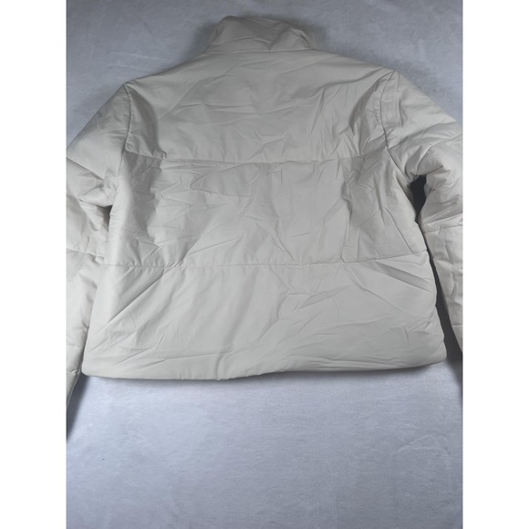 Vuori Jacket Women's Small White Primaloft Insulated Full Zip Puffer Winter Warm - Picture 7 of 16
